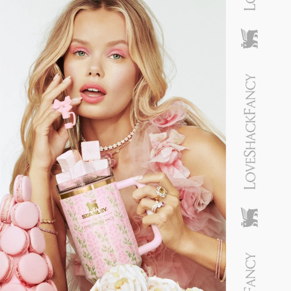 NWT The Stanley x LoveShackFancy Quencher 40oz.